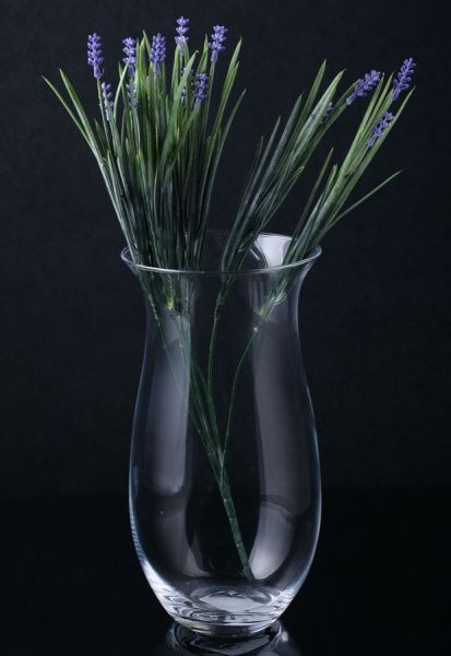 Ваза скляна 14,5х28 см Wrzesniak Glassworks