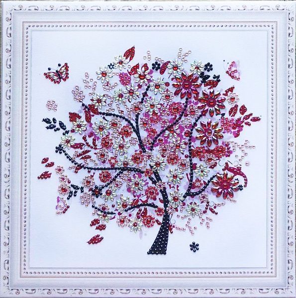 Набор для творчества Дерево желаний 30x30 см 188733 Діамантові ручки 