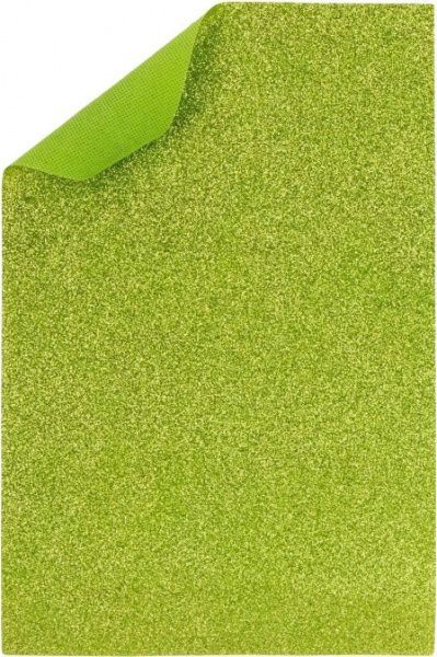 Флізелін з блискітками MX61882 20х30 см зелений