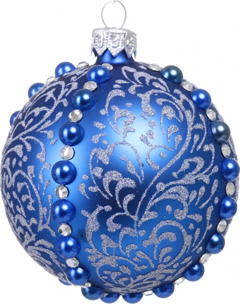 Шар декоративный Элит d 80 мм в ассортименте