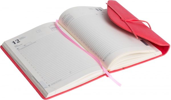 Щоденник 2019 BELLA A5 336 сторінок кораловий Buromax