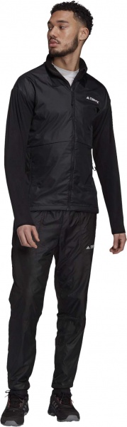 Джемпер Adidas MULTI WINDFL JK GQ2909 р. M чорний