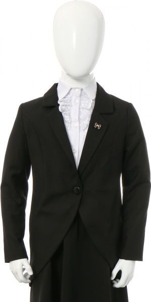 Пиджак школьный Зиронька р.116 черный 9542-1 