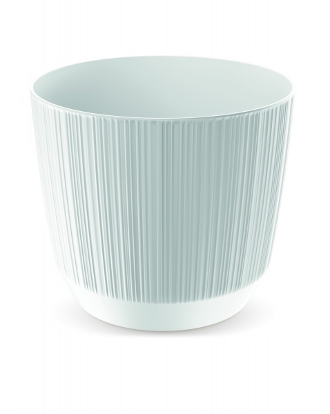 Горшок для цветов Prosperplast Ryfo круглый белый (85075-449) 