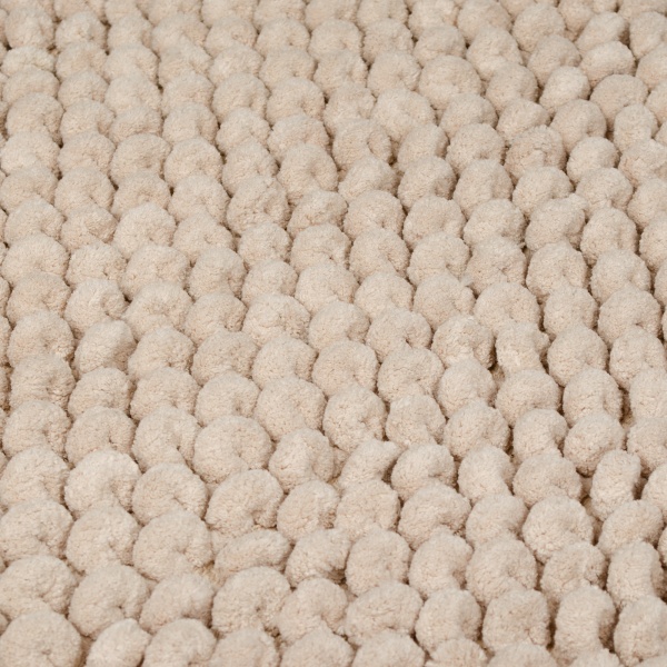 Коврик для ванной комнаты Homeline Solo 55х65 см бежевый