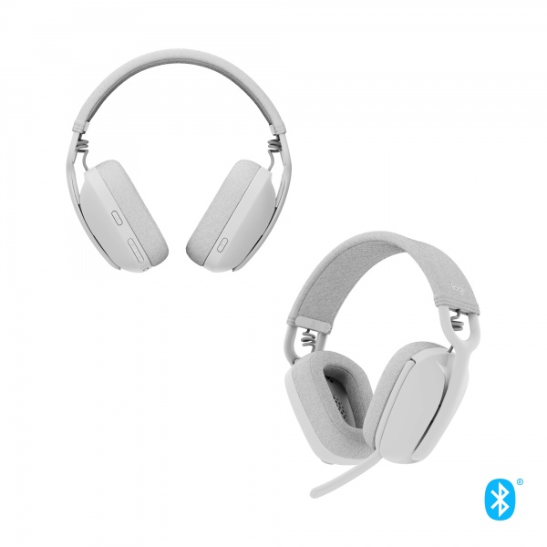 Навушники бездротові Logitech Zone Vibe 100 off-white (981-001219) 