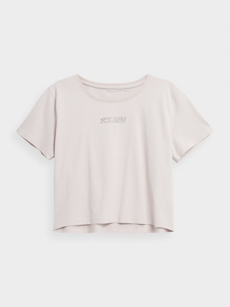 Футболка 4F 4FSS23TTSHF333-83S р.XS бежевый