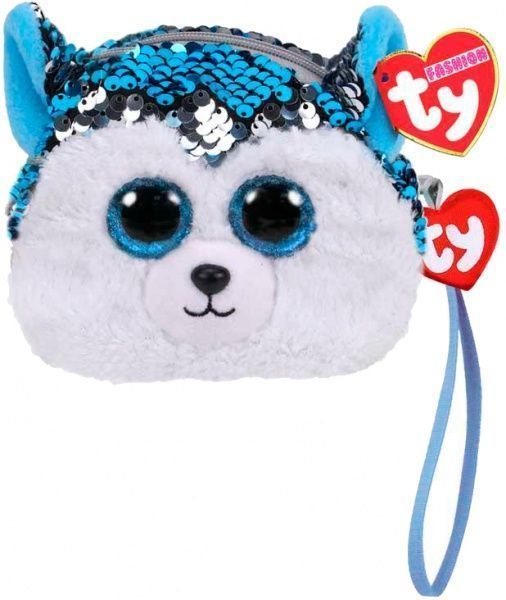 Мягкая игрушка TY кошелек Хаски 95225