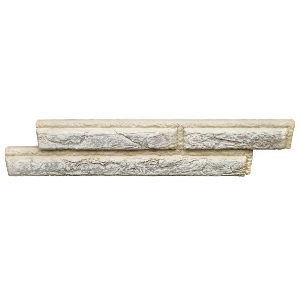 Плитка гипсовая прямая Арт-Декор София премиум бежевая 0,5 кв.м 