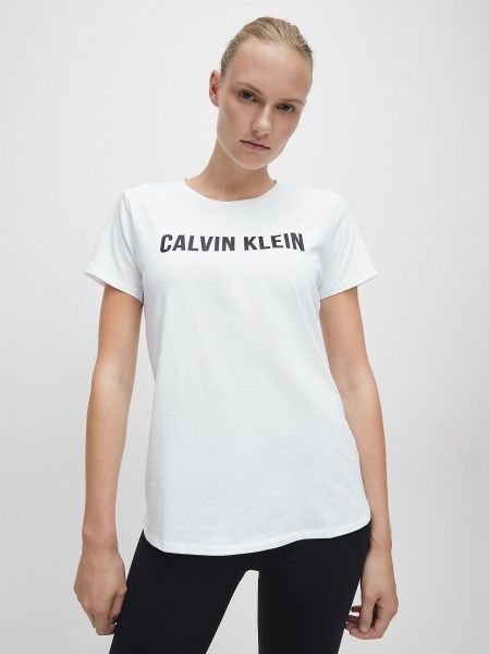 Футболка Calvin Klein Performance SS TEE LOGO 00GWF8K139-100 L белый