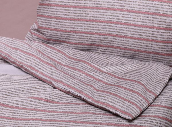 Підковдра Stripe двоспальна 200x220 см різнокольоровий Luna 