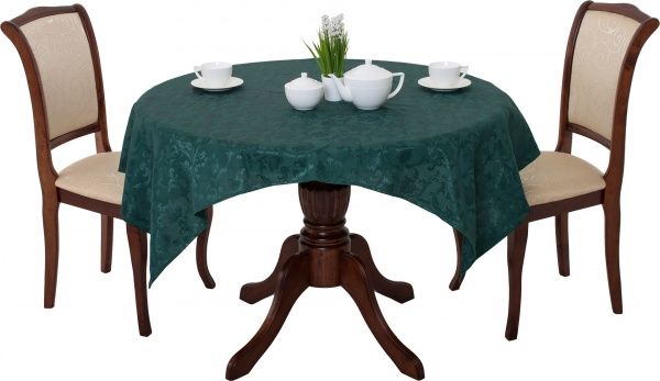 Скатерть 120x142 см зеленый Perrini 