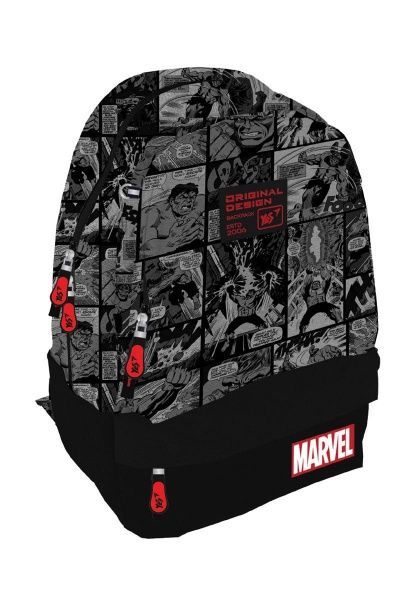 Рюкзак молодіжний YES T-111 Marvel.Avengers чорний/сірий 552281
