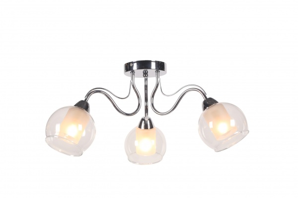 Люстра стельова Blitz 3x40 Вт E14 хром 1494-43 