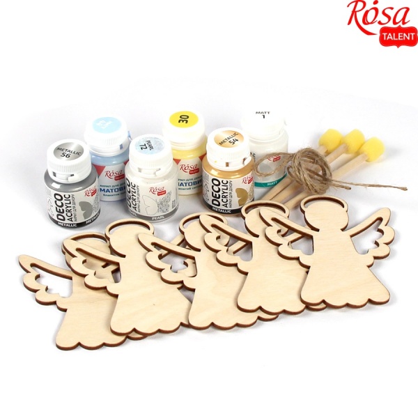 Набір для декорування Ялинкова прикраса 3 Rosa Talent 