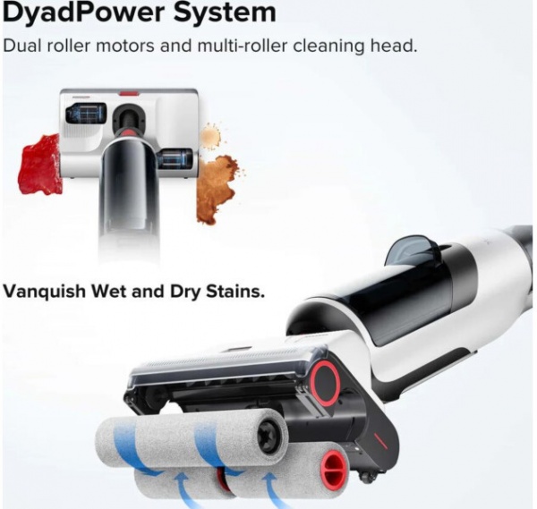 Пылесос Roborock Dyad Wet and Dry Vacuum Cleaner black/white 