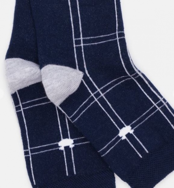 Шкарпетки дитячі для хлопчиків Steven 033 030 р. 29-31 темно-синій 