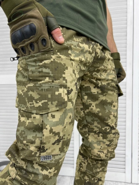 Брюки тактичні LOGOS Tactical р. XL піксель (04-10-00-0007) 