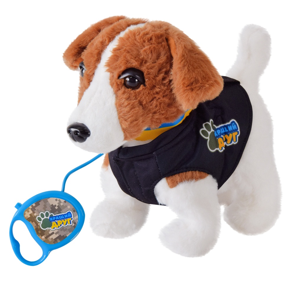 М'яка іграшка Shantou Кращий друг 28,5 см біло-коричневий PL82302