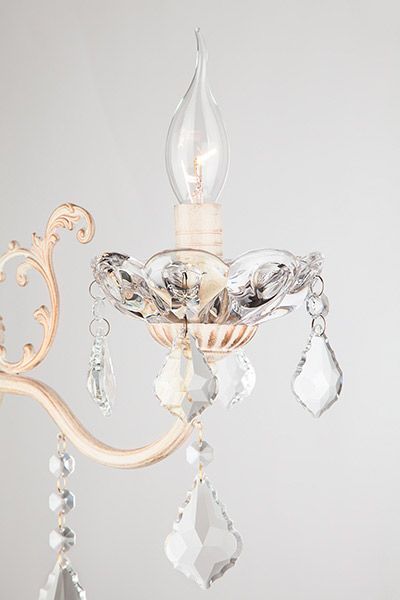 Бра Strotskis Chelina 1x40 Вт E14 біло-золотистий 10005/1 