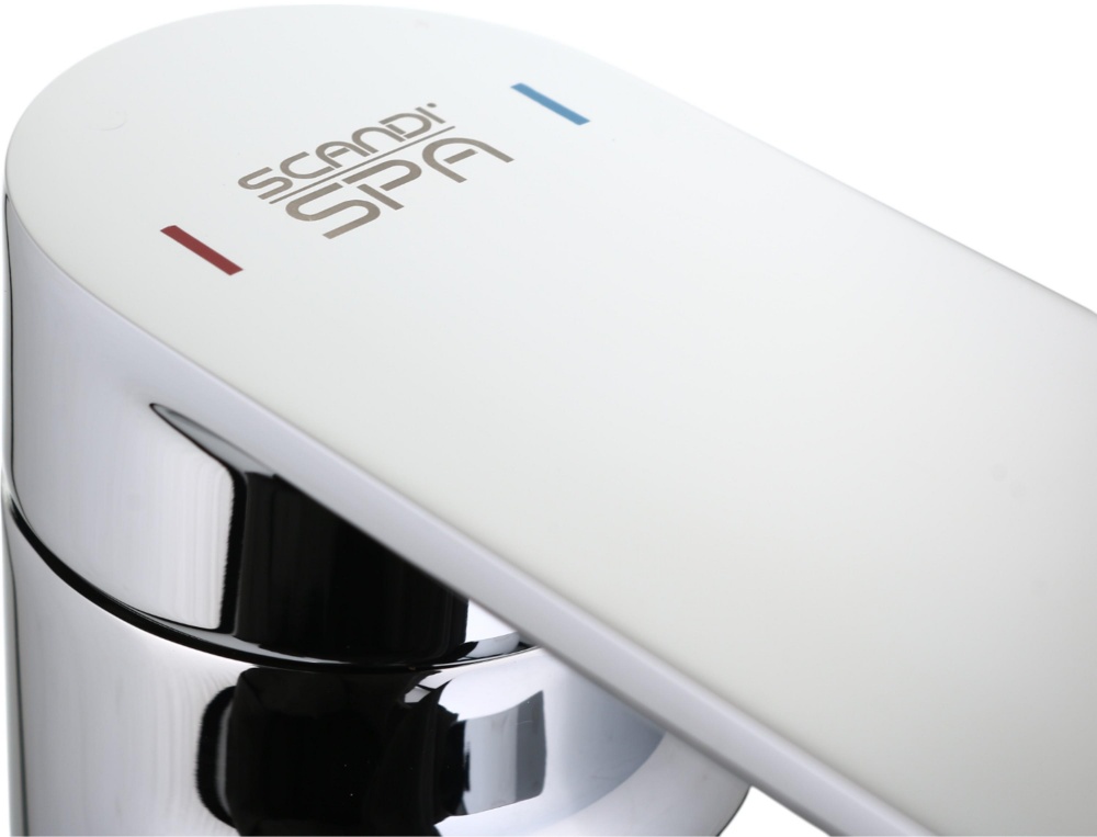 Смеситель для умывальника ScandiSPA Lofn хром