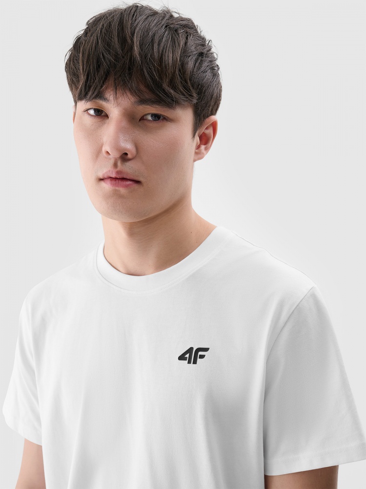 Футболка 4F TSHIRT M2256 4FWMM00TTSHM2256-10S р.M белый