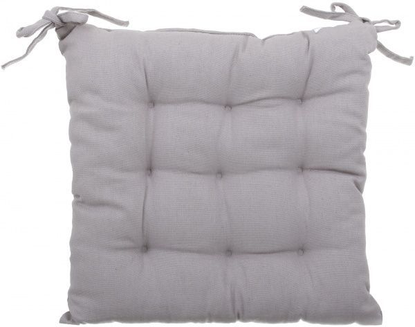 Подушка Классик 40х40 см серый Luna