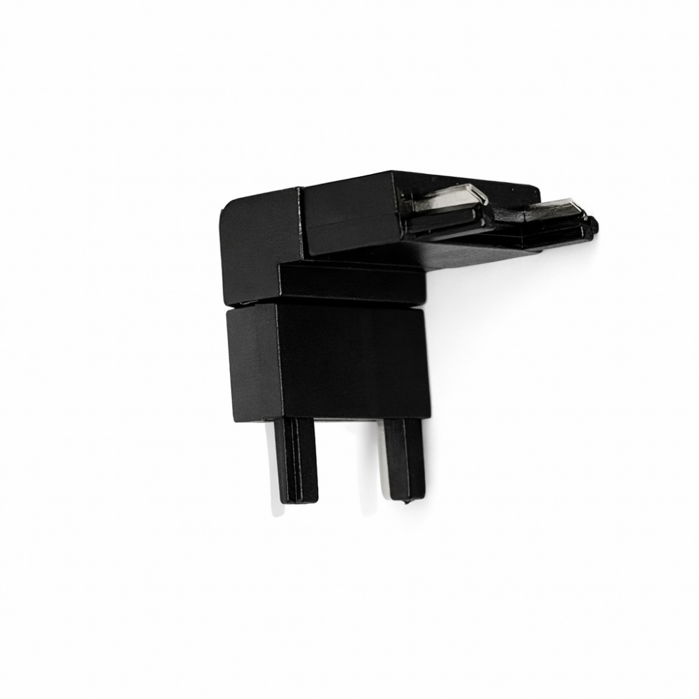 Соединитель вертикальный угловой 90° LIGHT SET SAPSAN CON-AV1 90-26 черный