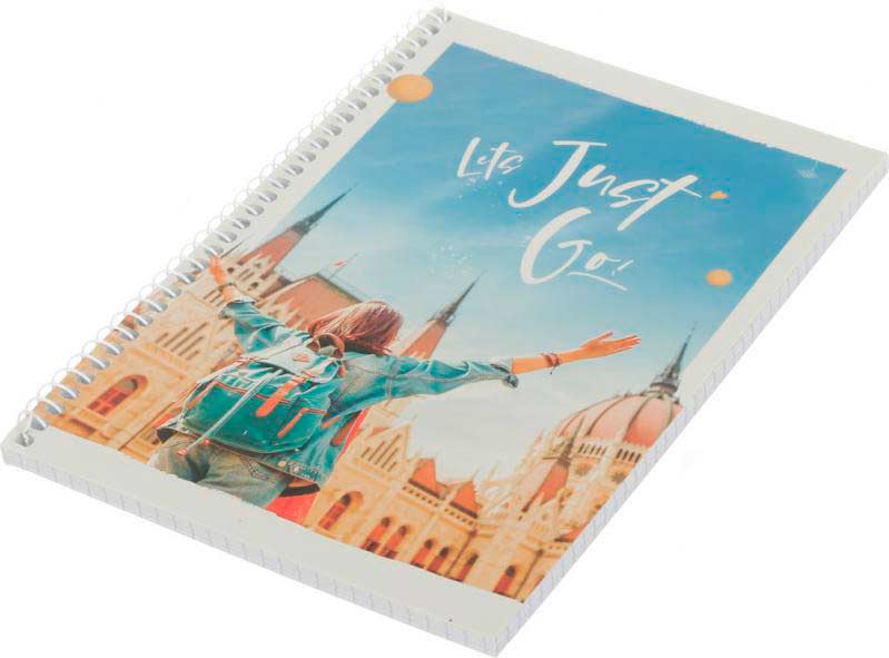 Тетрадь школьная A5 пружина 60 листов в клеточку