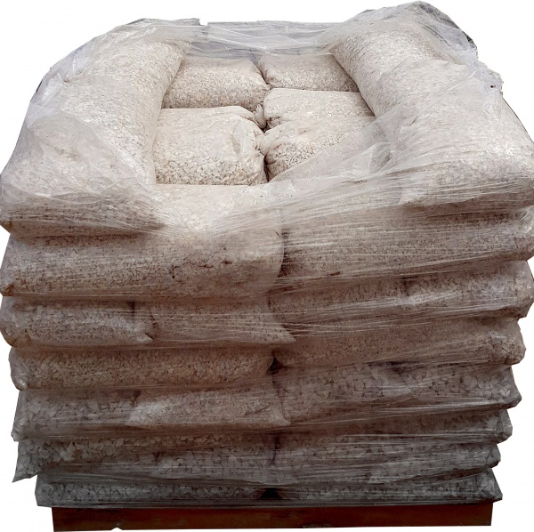 Мраморная крошка KLVIV -Ландшафт RIAS WHITE 6-10мм 25кг