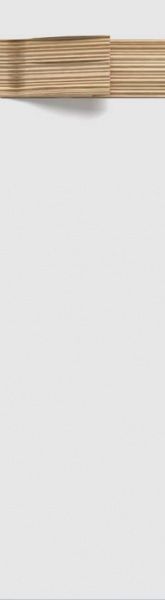 Фасад для кухні Білий софт №326 /ручка ясен/ 713x196 н/св нижній правий Неаполь