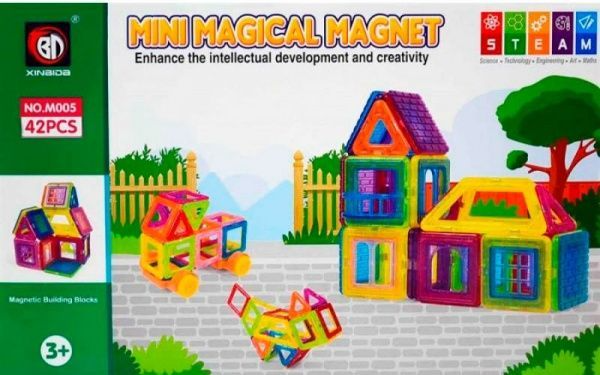 Конструктор магнітний Qunxing М005 42 шт.