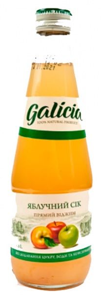 Сок Galicia яблочный 0,3л 
