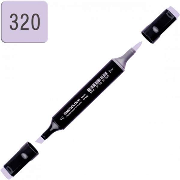 Маркер спиртовой FINECOLOUR EF102-320N мягкий фиолетовый 