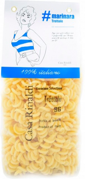 Макарони Casa Rinaldi Тротоле 96 500 г (8006165413725)