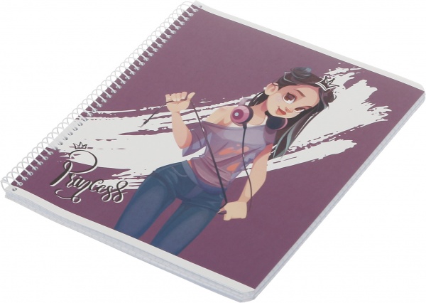 Тетрадь школьная фиолетовый Мечты сбываются