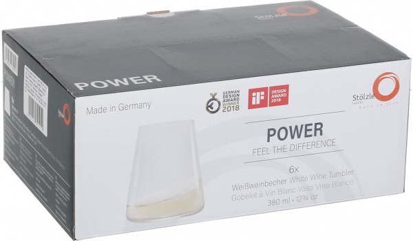 Набор стаканов низких Power 380 мл 6 шт. Stoelzle 