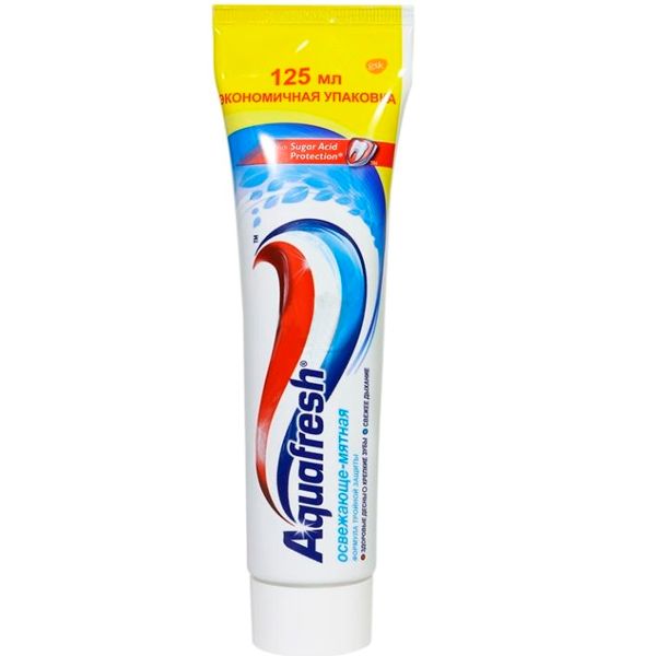 Зубна паста Aquafresh Освіжаюче-м'ятна 125 мл