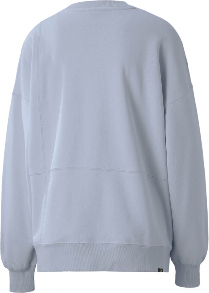 Свитшот Puma Downtown Crew TR 53358221 р. S голубой
