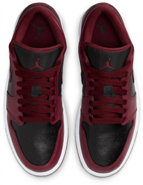Кроссовки Nike AIR JORDAN 1 LOW DC0774-006 р.40 US 8,5 25,5 см бордовый