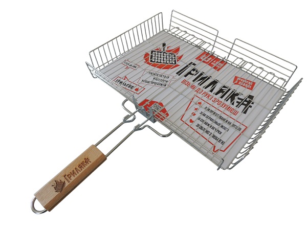 Решетка-гриль со съемной ручкой Грыляка универсальная L 30х25 см