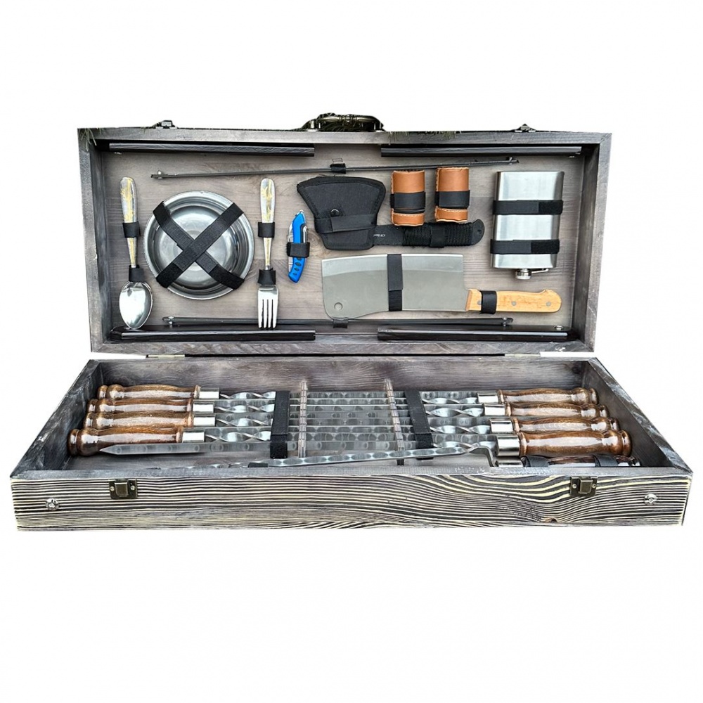 Набор шампуров Metalzavod кейс-стол