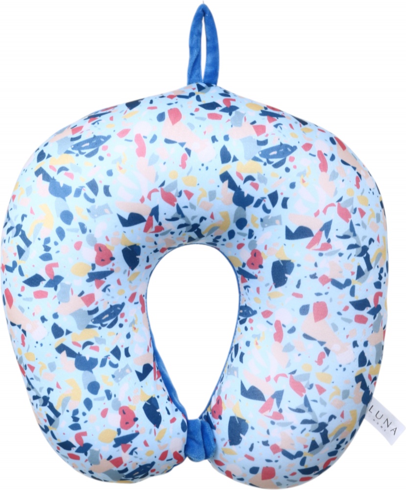 Подушка дорожная Confetti Blue Luna 30x30 см разноцветный