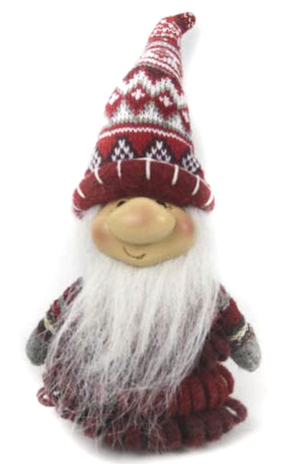 Декорация новогодняя Гномик 18 см в ассортименте (EPI-NC18-6821-2 )