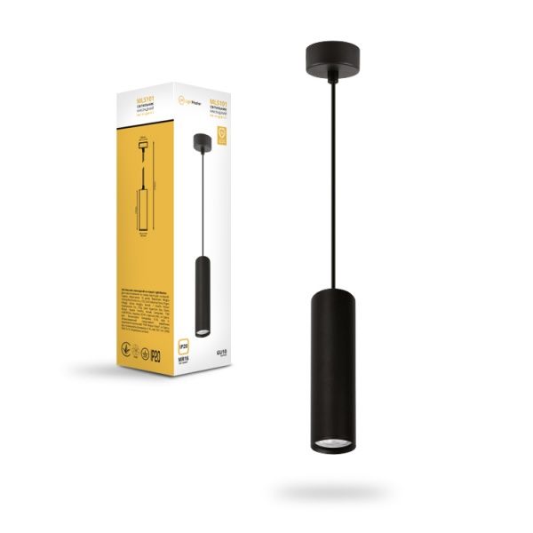 Підвіс LightMaster MLS101 MR16 1x10 Вт GU10 чорний 