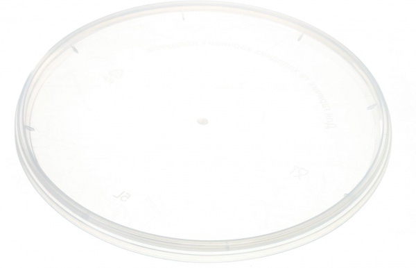 Крышка Poliplast для ведра круглого 5л прозрачный 