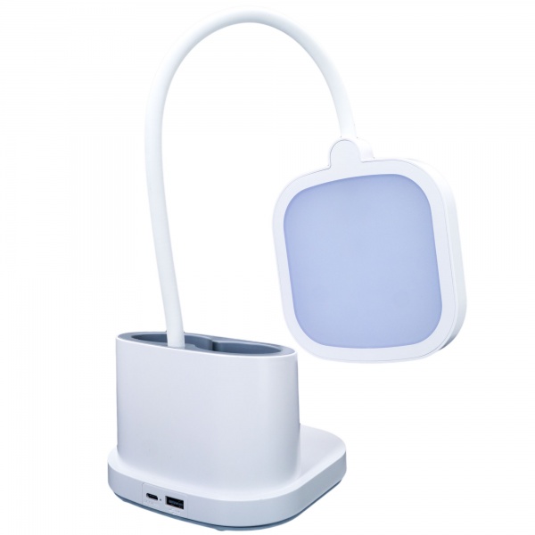 Настольная лампа аккумуляторная Quantum LED VERONA 1x3,5 Вт белый QM-TL1060