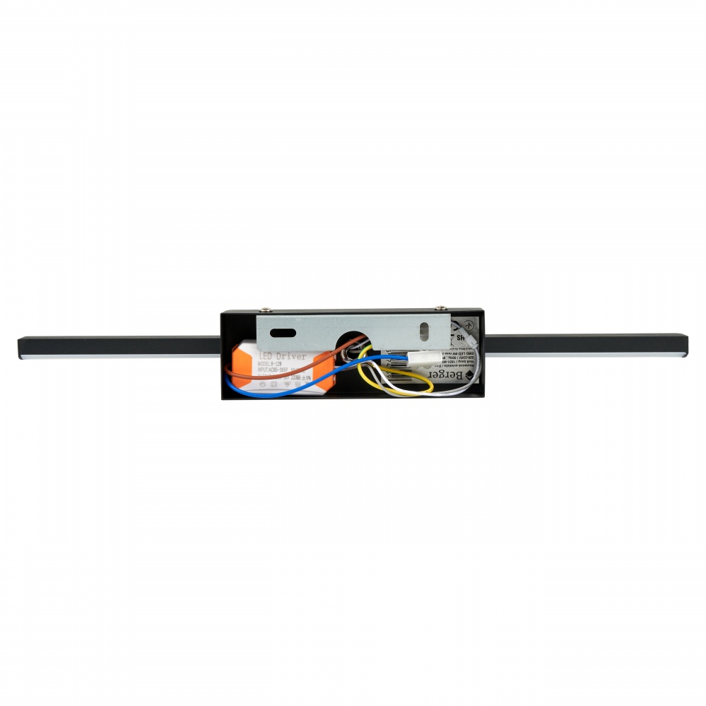 Бра Berger 1x8 Вт без цоколя черный 1051-WL-8 Black