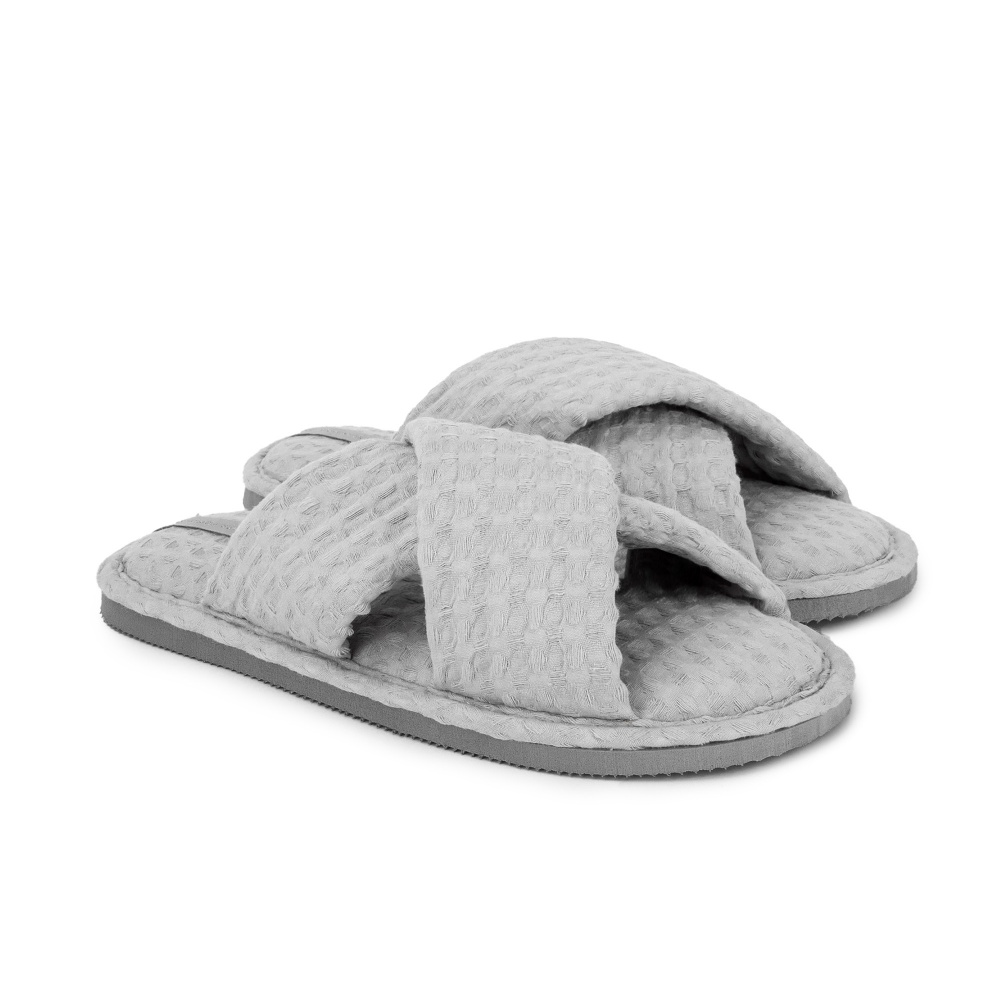 Тапки домашние Twins HS-VL Waffle 13961 р.36/37 серый