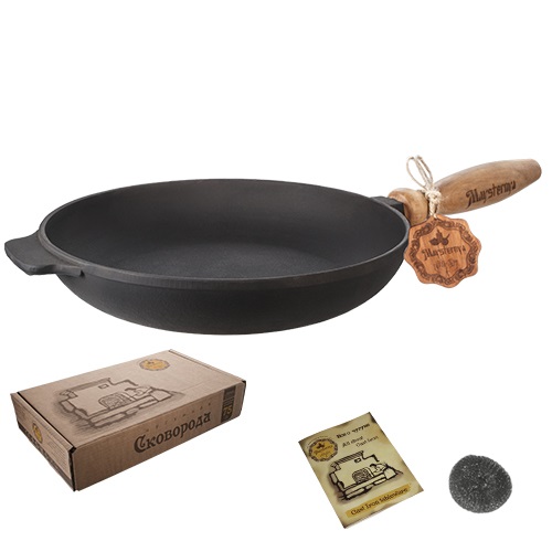 Сковорода чавунна 24x4 см Т302 Maysternya